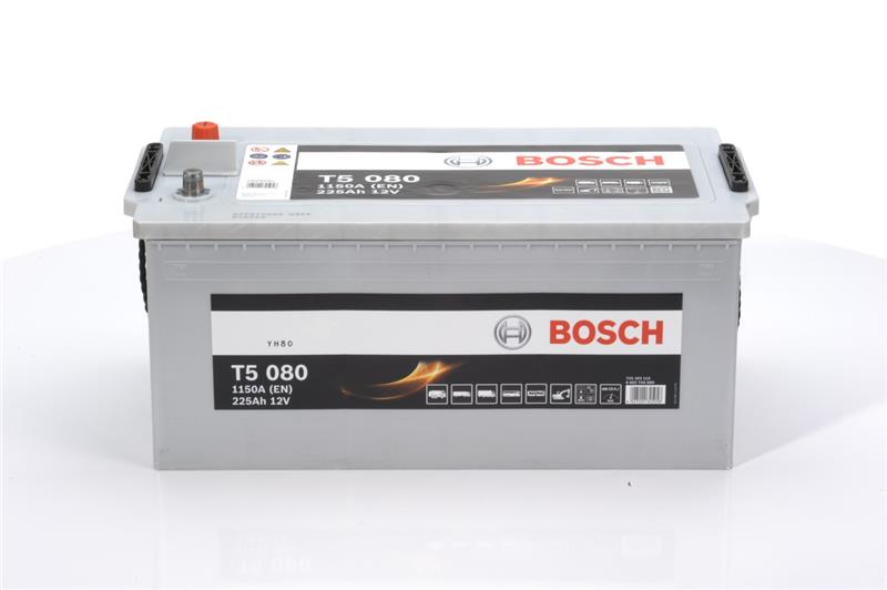 BOSCH Μπαταρία Φορτηγού 12V 225Ah 1150A, T5, Black Line