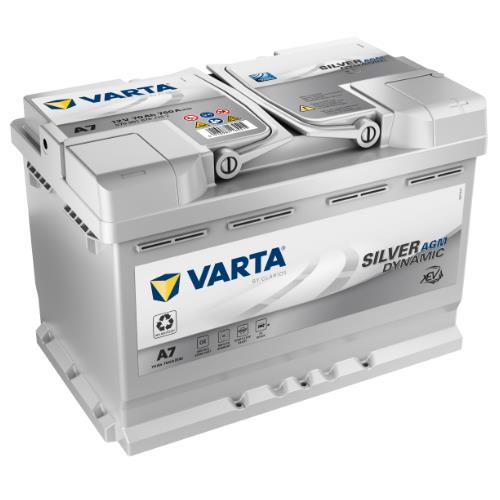 VARTA Μπαταρία 12V  70Ah 760A, Δ+, E39, AGM, Start-Stop