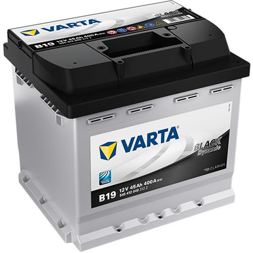 VARTA Μπαταρία 12V  45Ah 400A, Δ+, B19, Black Dynamic