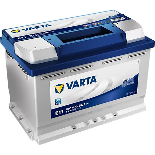 VARTA Μπαταρία 12V  74Ah 680A, Δ+, E11, Blue Dynamic