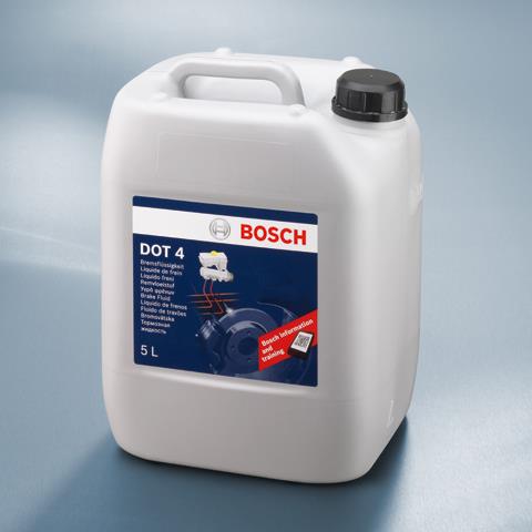 BOSCH Υγρό Φρένων DOT4, Συσκευασία 5,00 lt